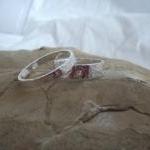 Silver Textured Rings: A Set Of Personalised..