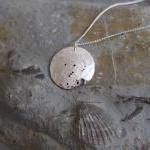 Silver Orion Pendant: The Constellation Of Orion..